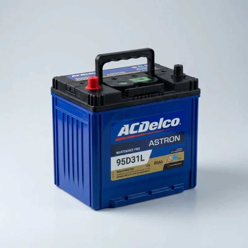 بطارية AC Delco 80 أمبير 95D31L للدفع الرباعي والوانيت