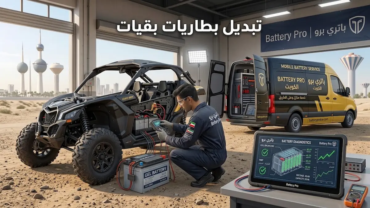 تبديل بطاريات بقيات بالكويت